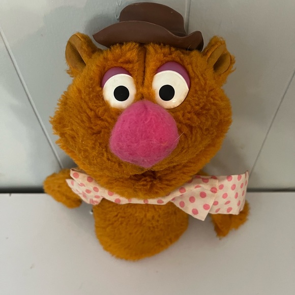 Vintage 1978 Fozzie Bear Muppet Fisher Price 861 Hand Puppet - Picture 1 of 6
